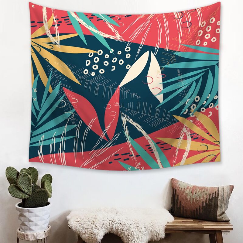 

Leaf Print Tapestry