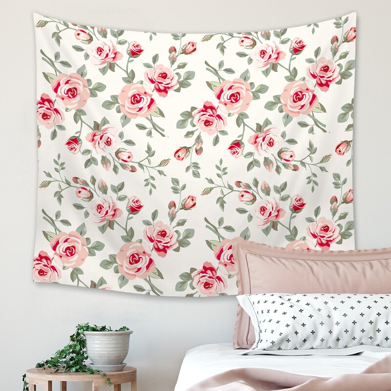 

Flower Print Tapestry, Multicolor