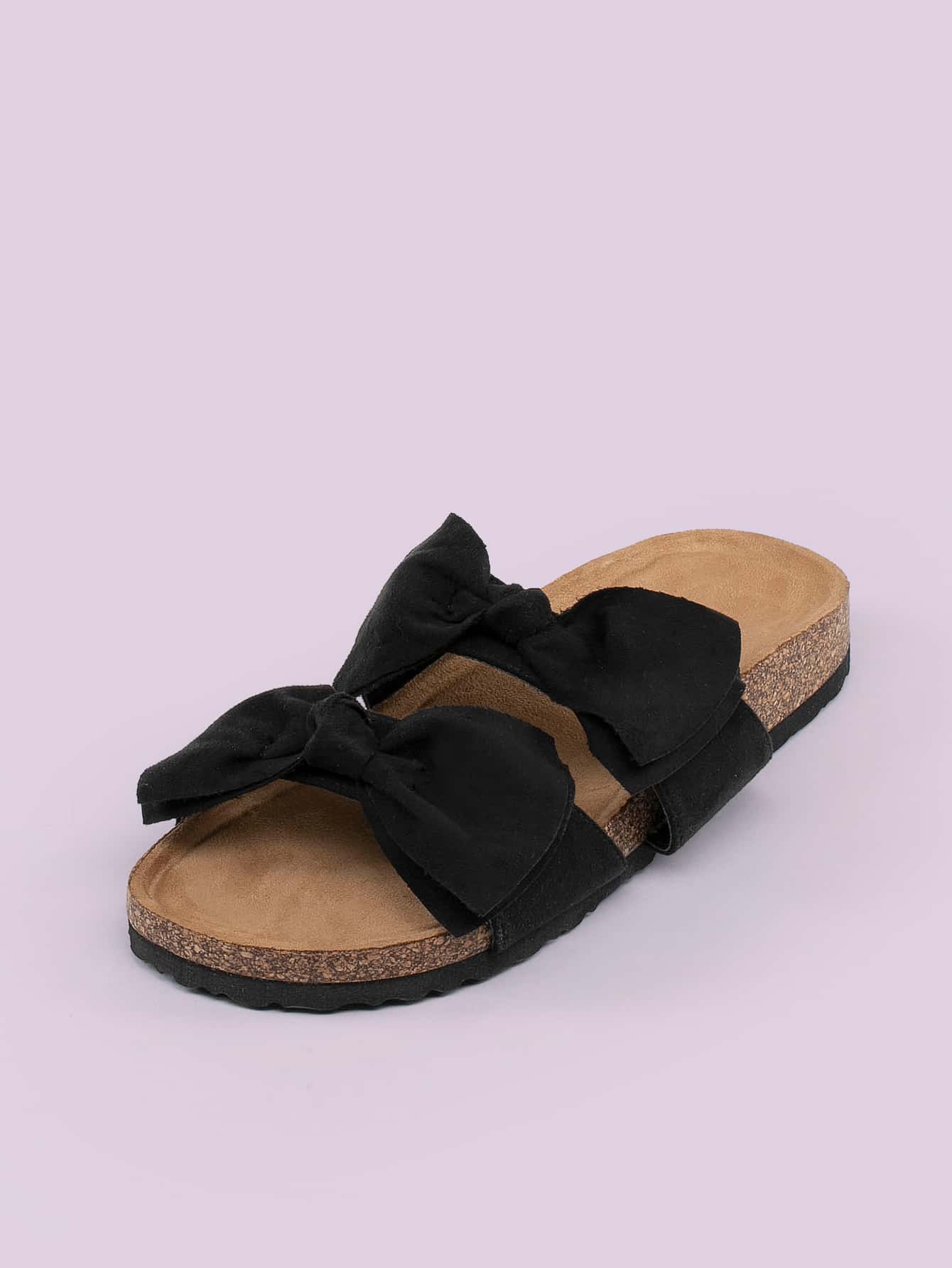footbed sandals with bow