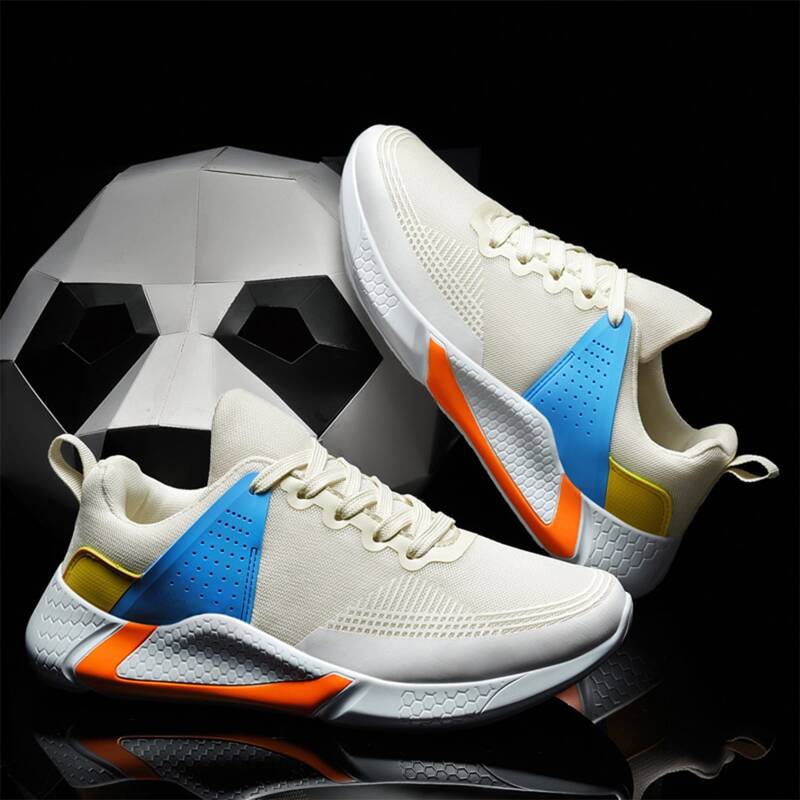 

Guys Lace-up Front Colorblock Sneakers, Multicolor
