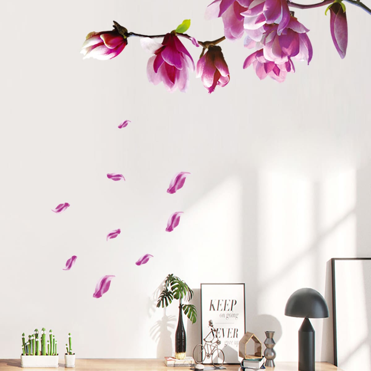 

Flower Print Wall Sticker