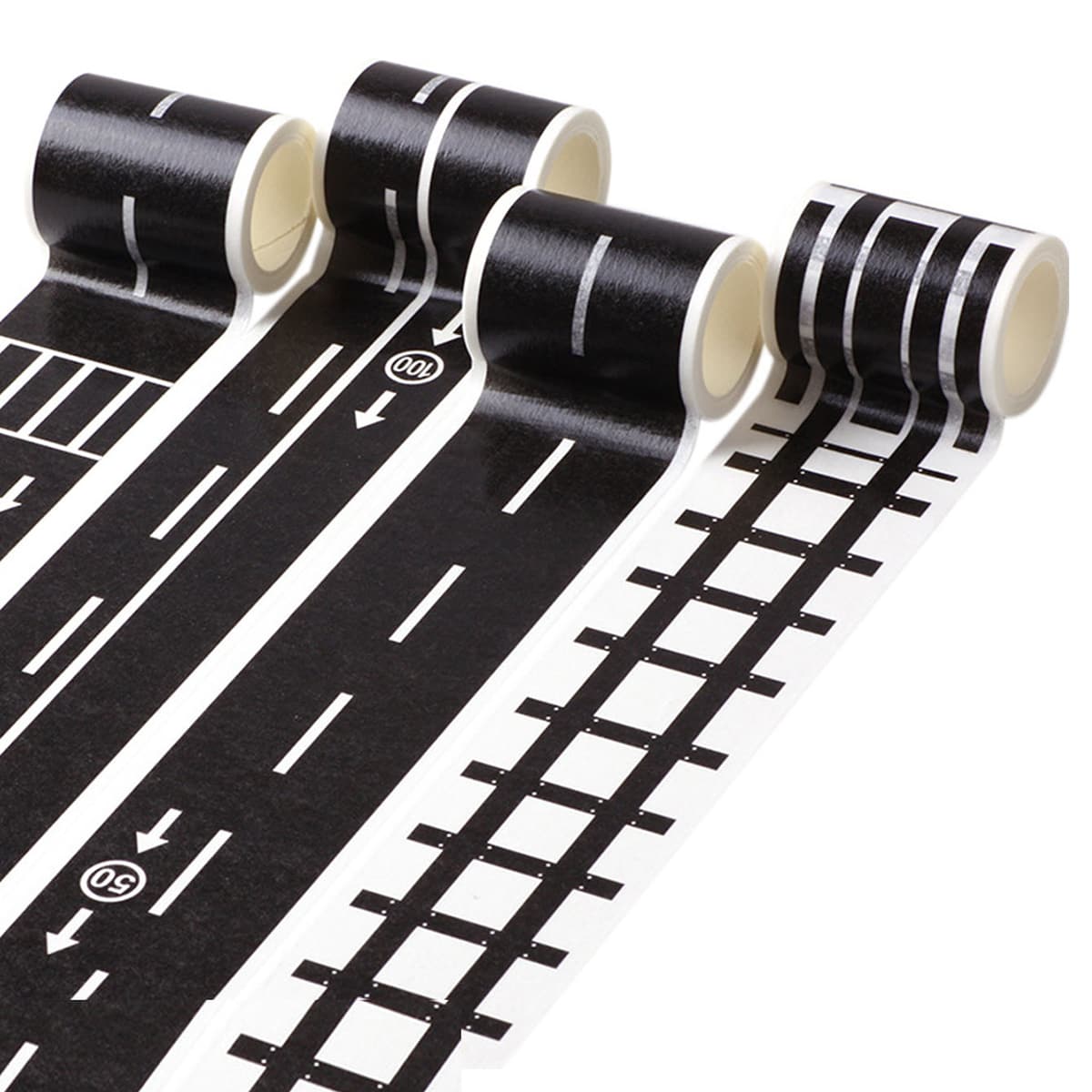 

1roll Road Pattern Tape Sticker