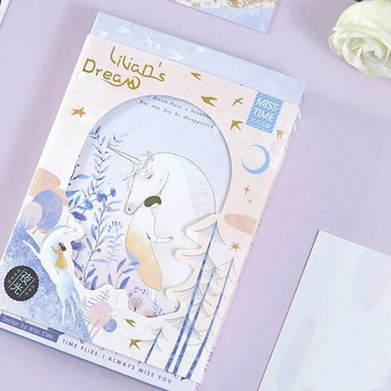 

30sheets Flower Print Postcard