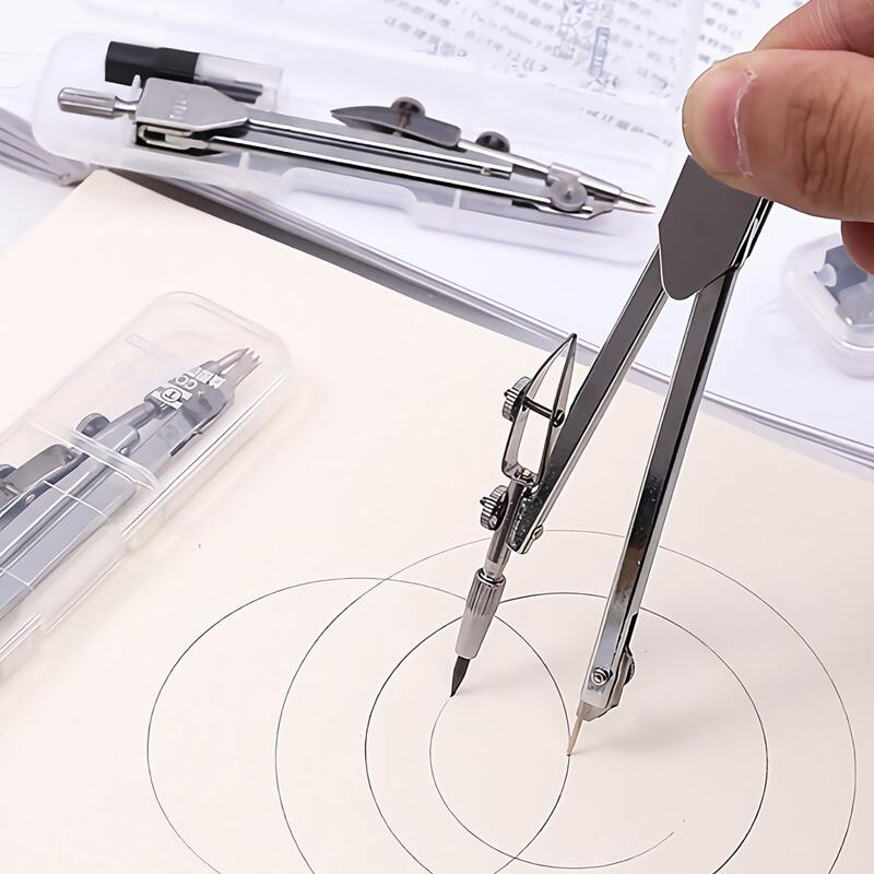 

1pc Metal Drawing Compasses Set