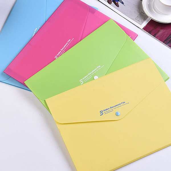 

1pc Random Plain File Holder, Multicolor