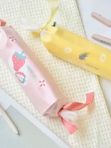 1pc Random Candy Shaped Pencil Case - Multicolor - View 5