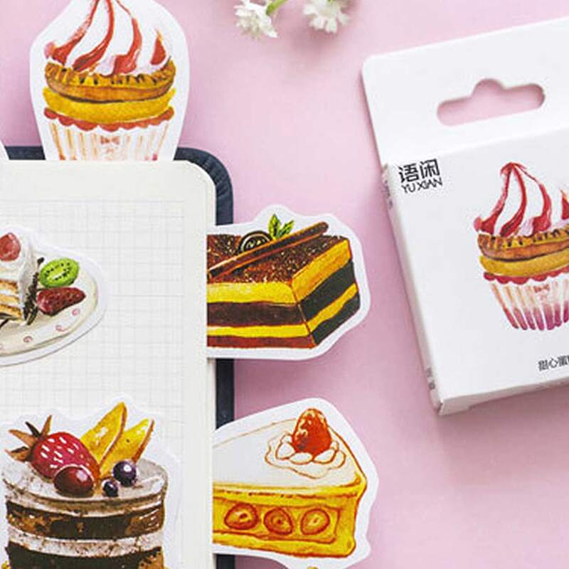 

50pcs Dessert Shaped Decal