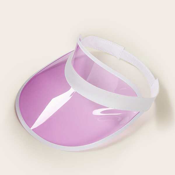 

Toddler Girls Clear Frame Visor Hat, Purple