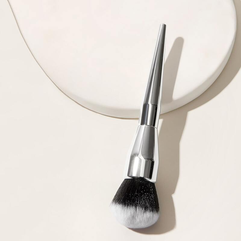 

Duo-fiber Powder Brush, Silver
