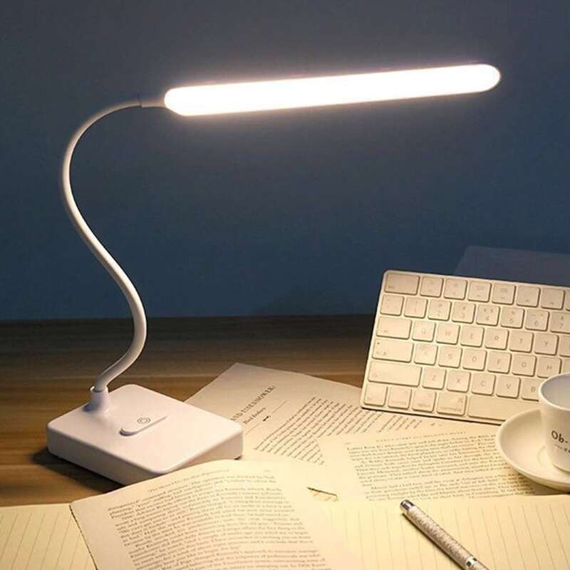 Adjustable Table Lamp, White