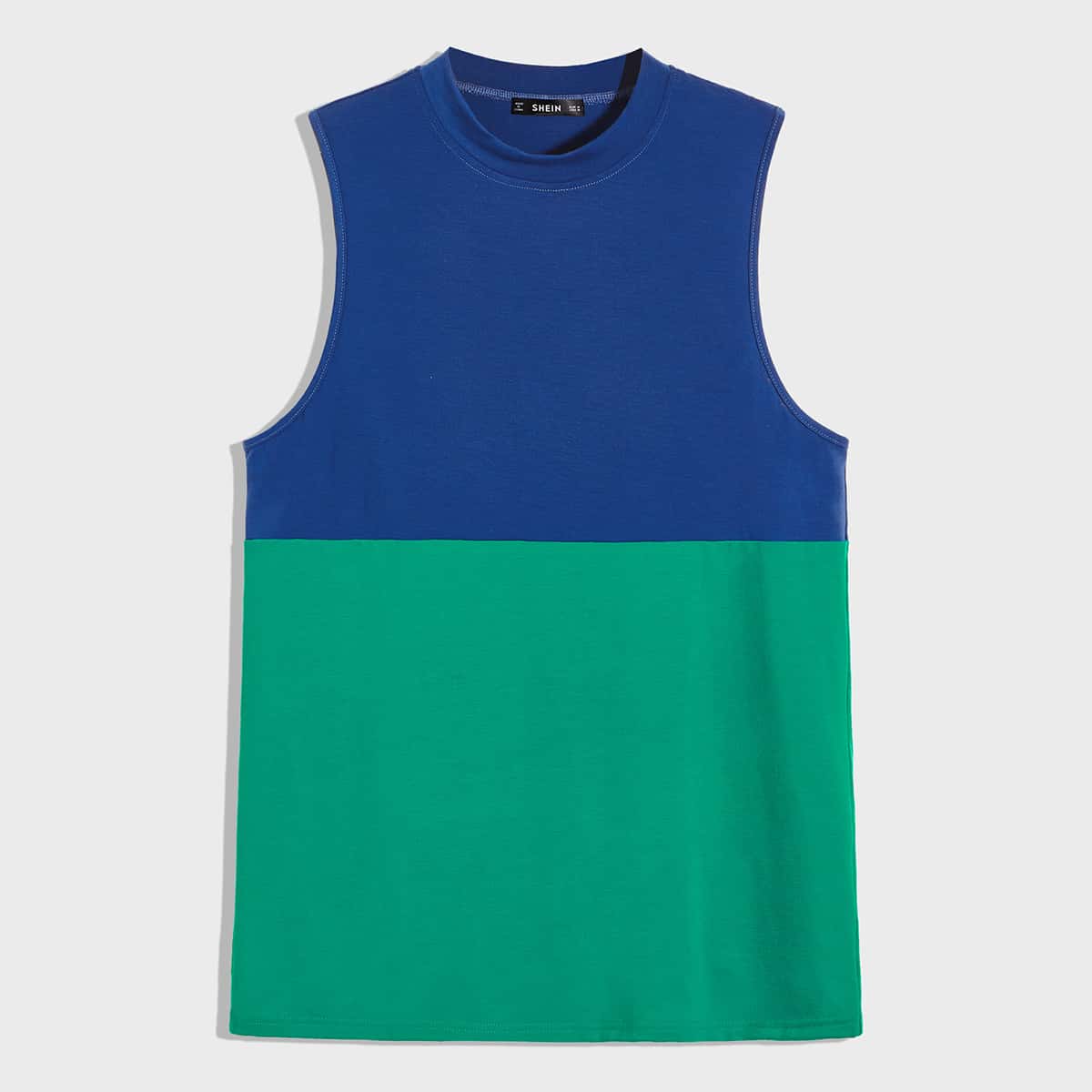 

Guys Color Block Tank Top, Multicolor