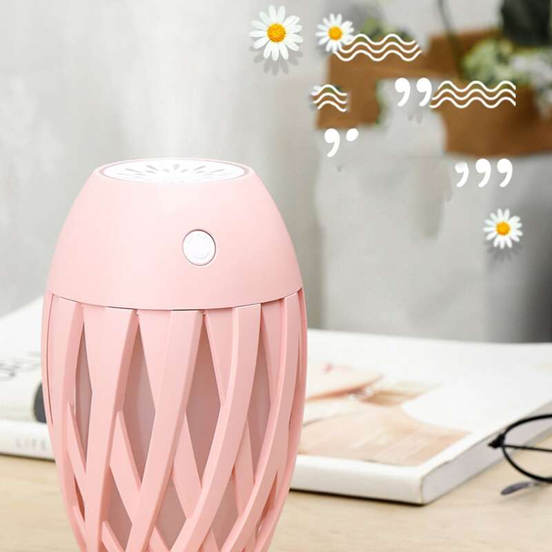 

Solid USB Humidifier With LED Light, Pink