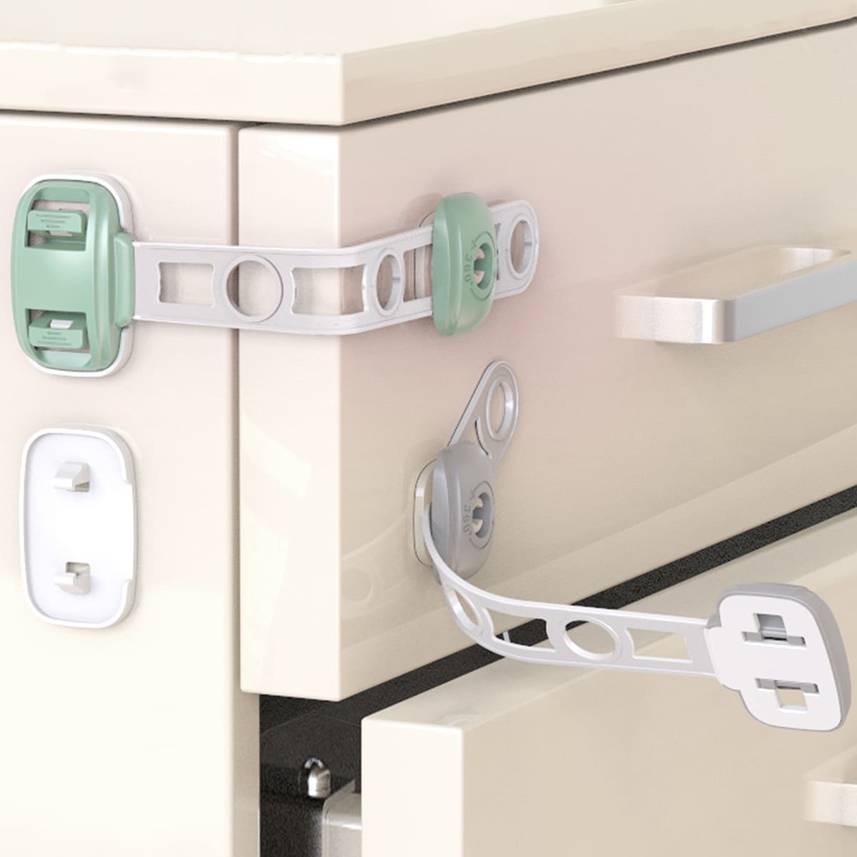 

1pc Baby Safety Lock, Multicolor