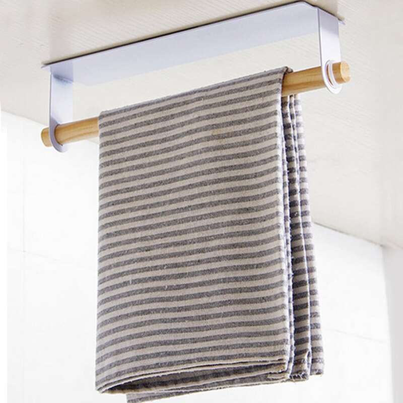 

1pc Kitchen Towel Rack, Multicolor