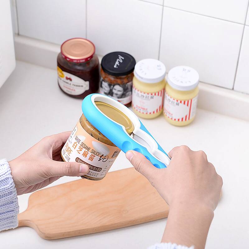 

1pc 4 In 1 Multifunctional Bottle Opener, Multicolor