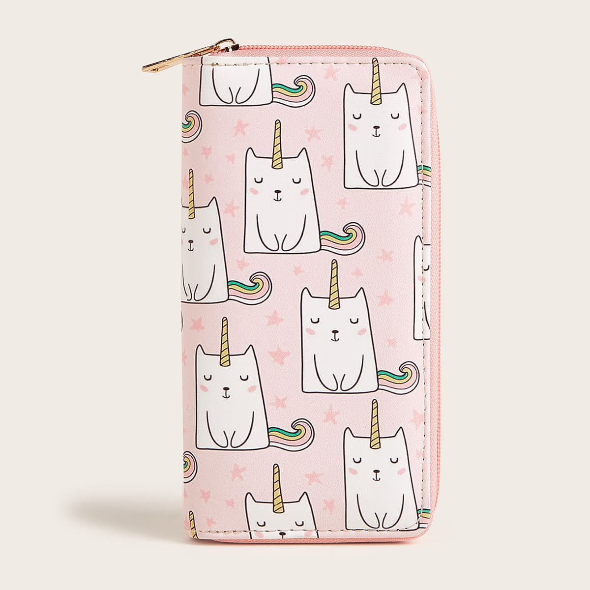 

Unicorn Graphic Purse, Pink