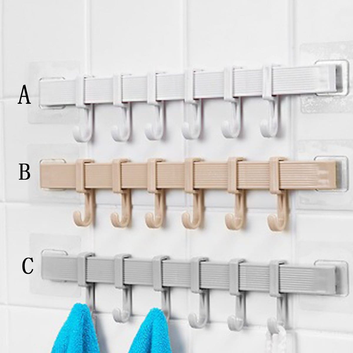 

1pc Solid Multifunctional Wall Hook