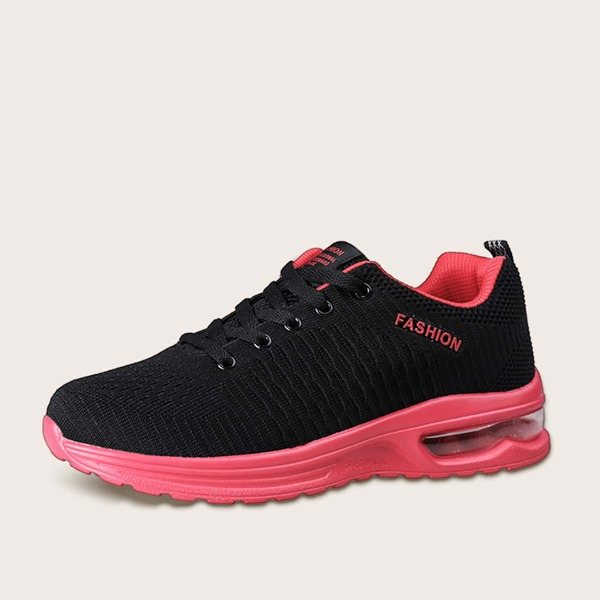 

Men Lace-up Wide Fit Sneakers, Black