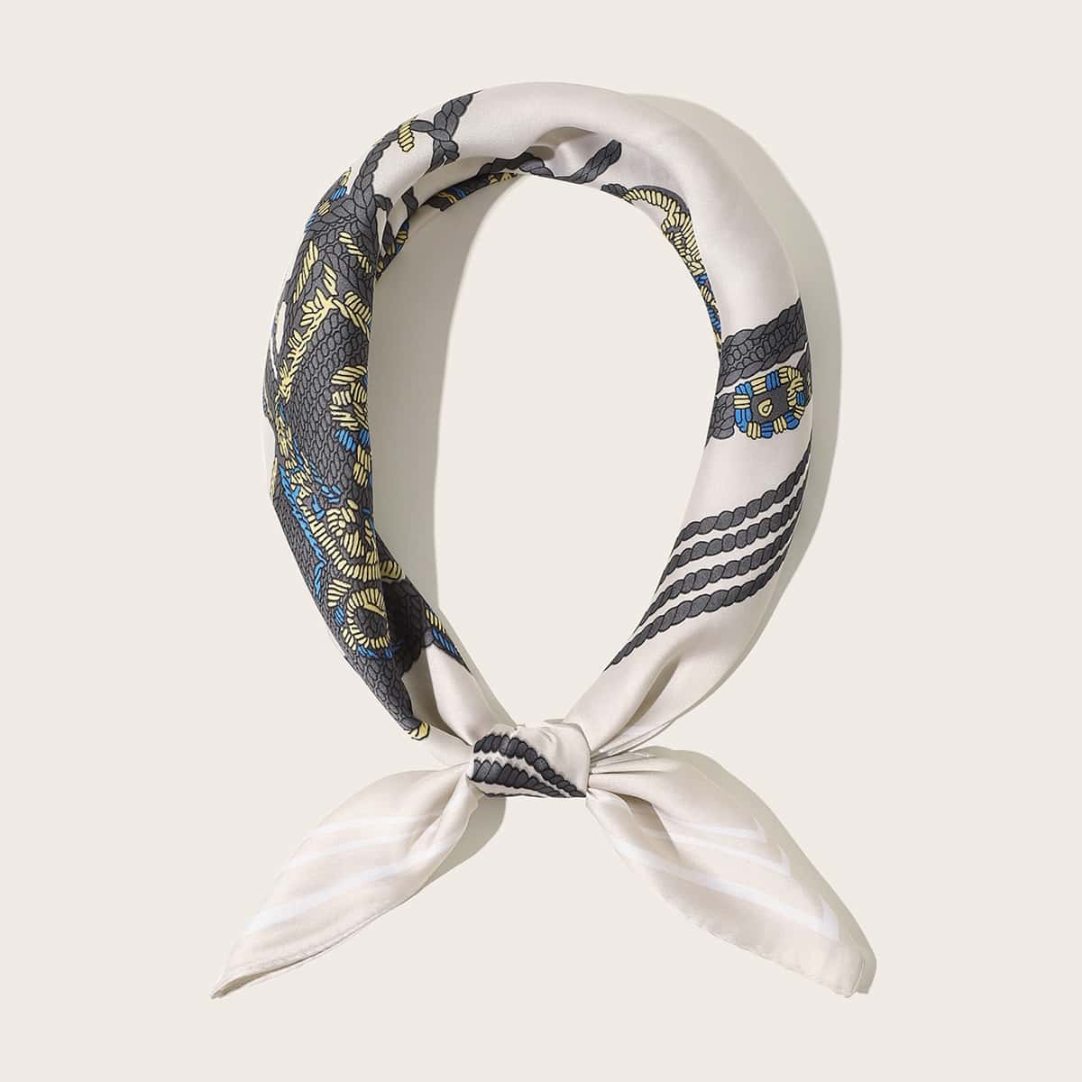 

Chain Print Bandana, Multicolor