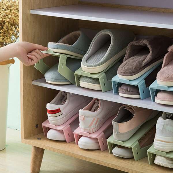 

1pc Multifunctional Shoe Slot, Multicolor