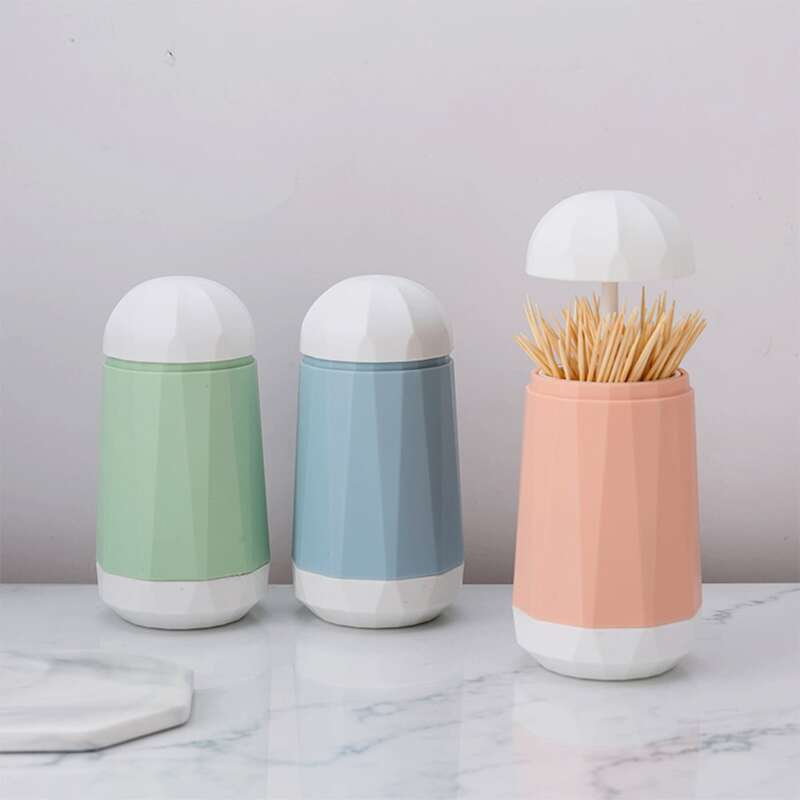 

1pc Toothpick Storage Box, Multicolor