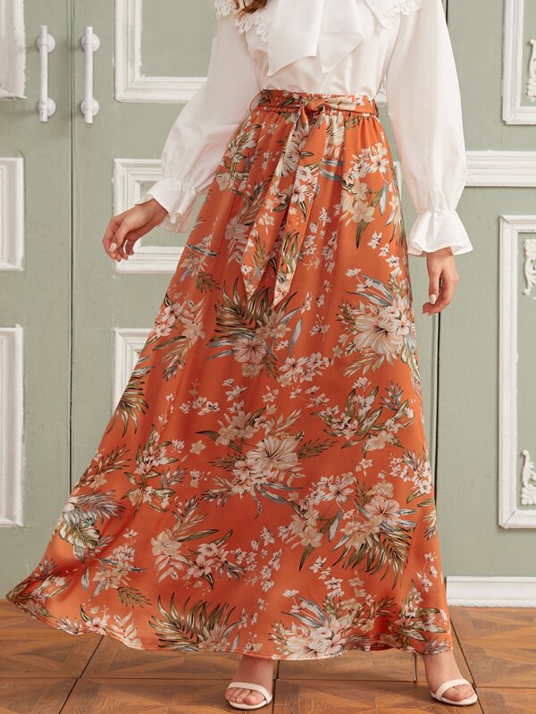 maxi skirts shein