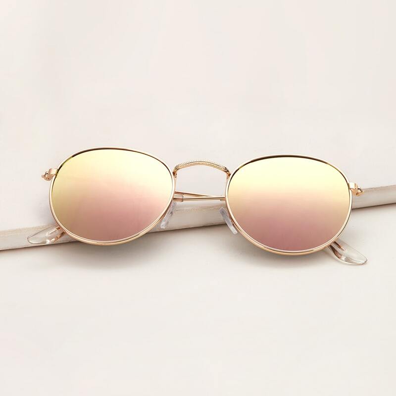 

Metal Frame Sunglasses With Case