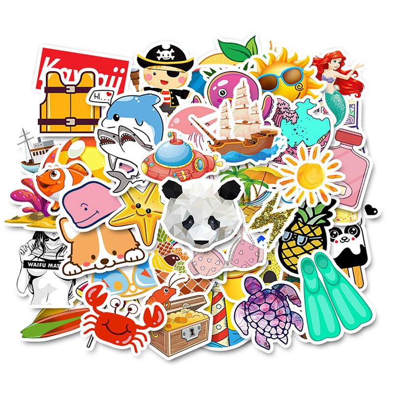 

50 Sheets Sandbeach Pattern Decals