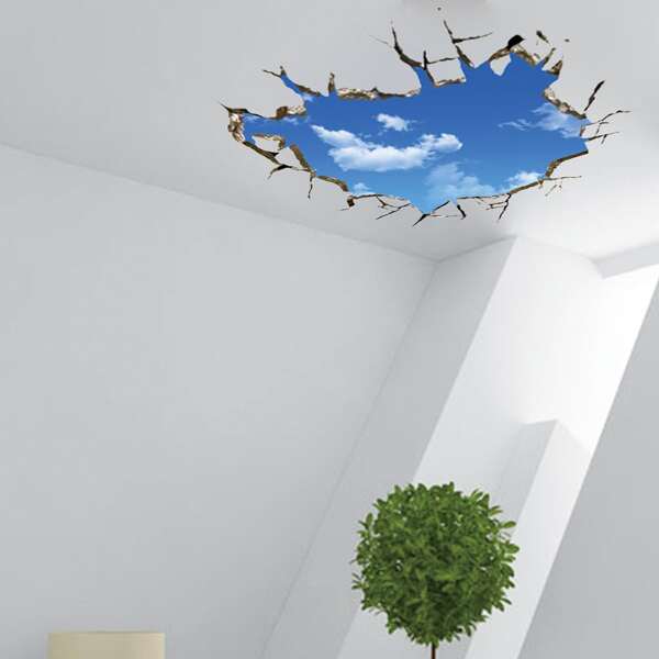 

3D Sky Pattern Wall Sticker