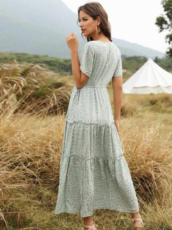 Shein frill dress