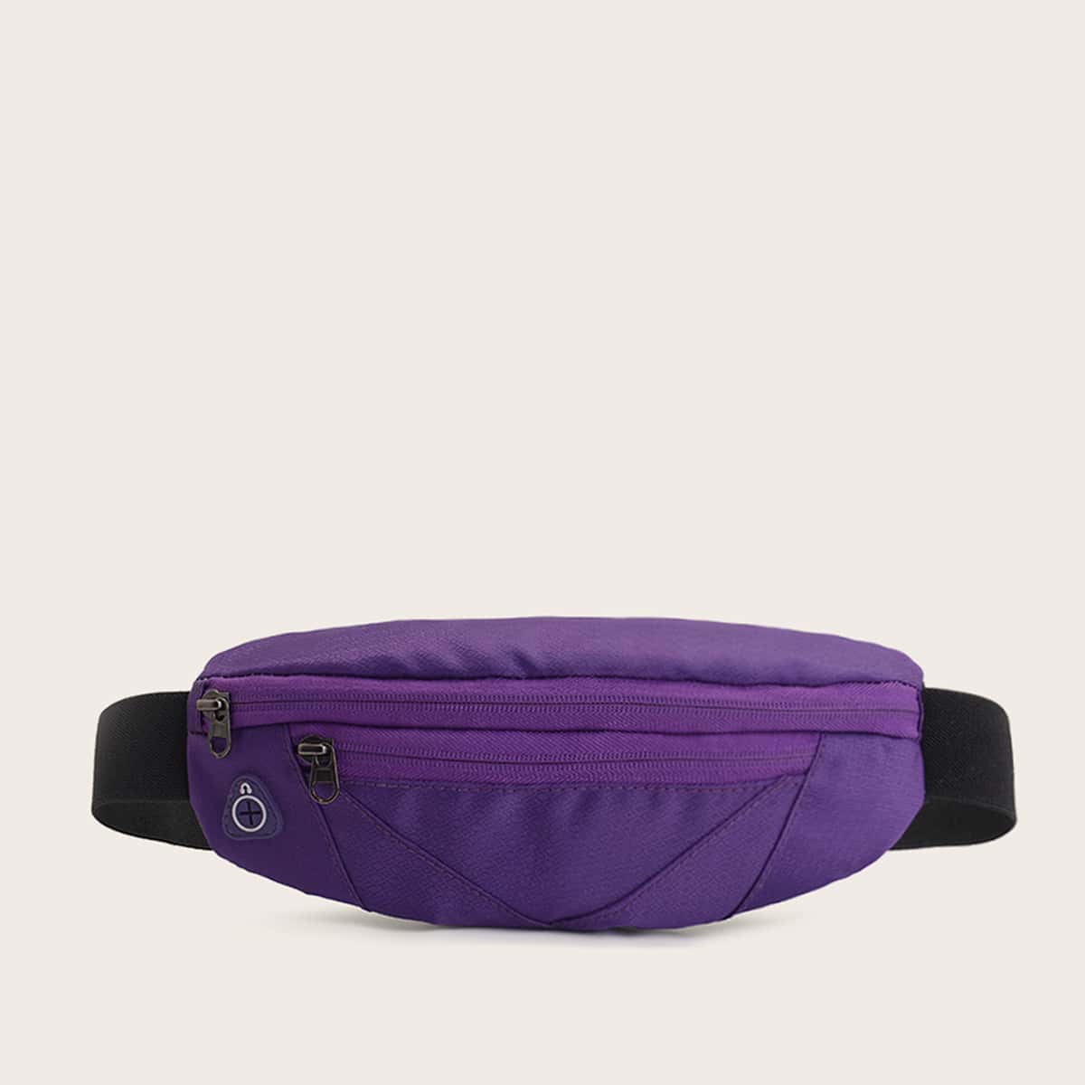 

Zip Front Fanny Pack, Purple