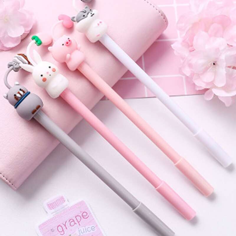 

4pcs Cartoon Animal Gel Pen