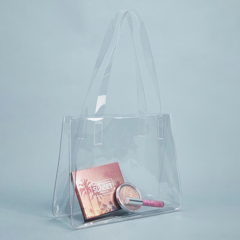 

Transparent Tote Bag, Clear