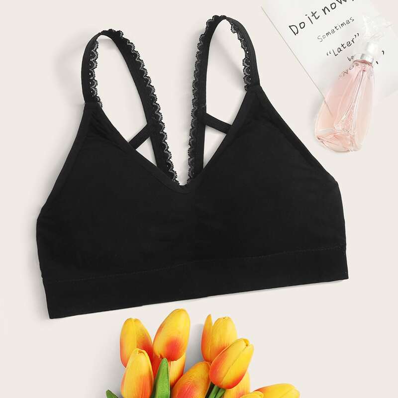 

Simple Black Bralette