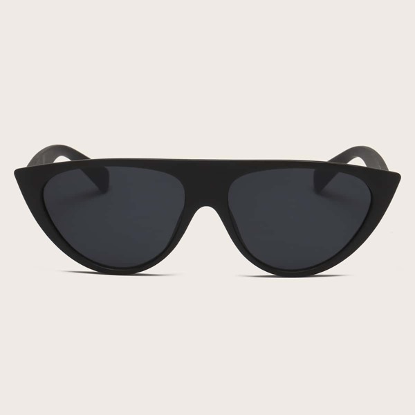 

Men Flat Top Sunglasses, Black