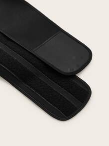 Belly Wrap Hook-and-loop Fastener Corset Shapewear - Black - View 4