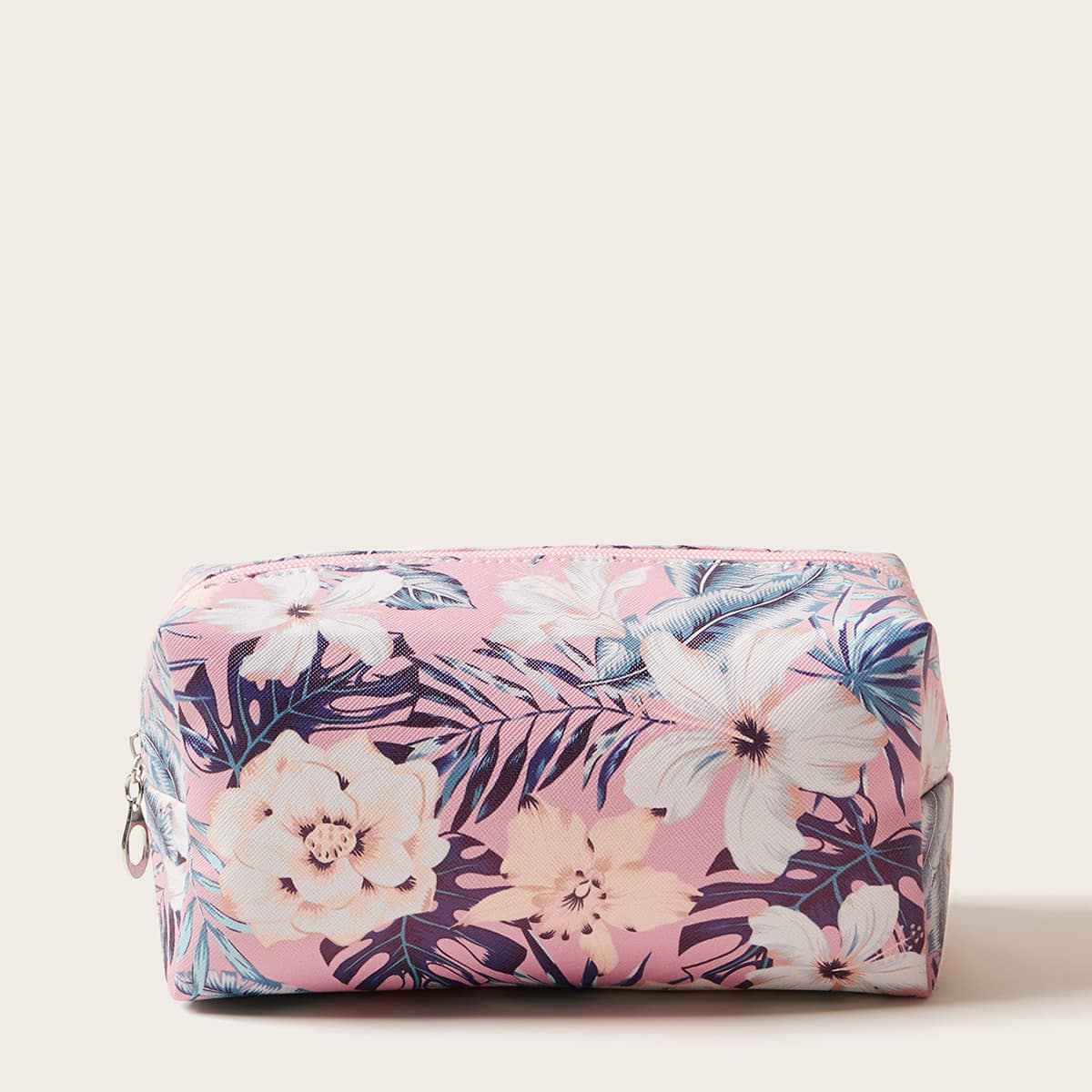 

Flower Pattern Makeup Bag, Multicolor