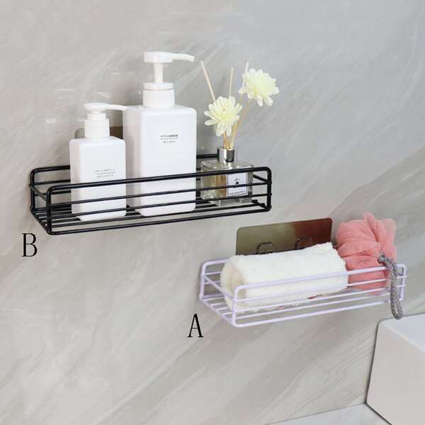 

Полый стеллаж для хранения для ванной комнаты 1шт, Многоцветный