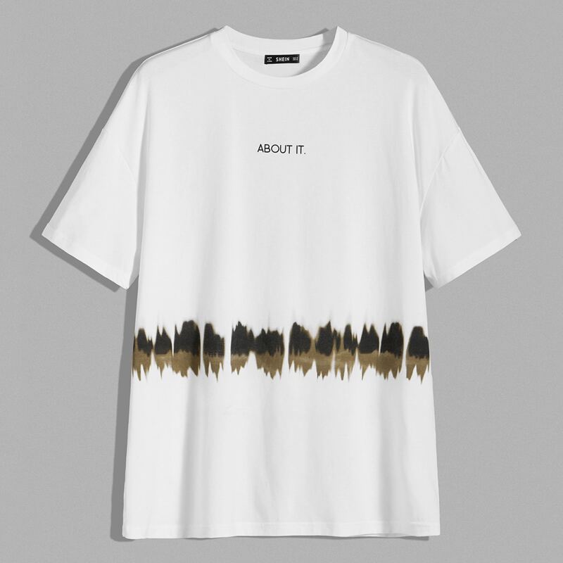 

Guys Slogan Graphic Tee, White