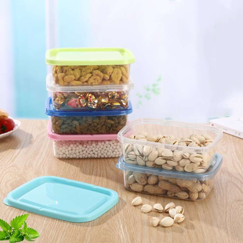 

1pc Kitchen Food Storage Box, Multicolor