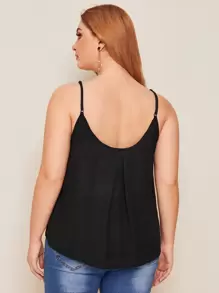 SHEIN LUNE Plus Solid Cami Top
