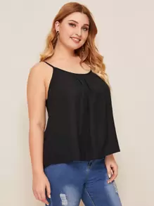 SHEIN LUNE Plus Solid Cami Top
