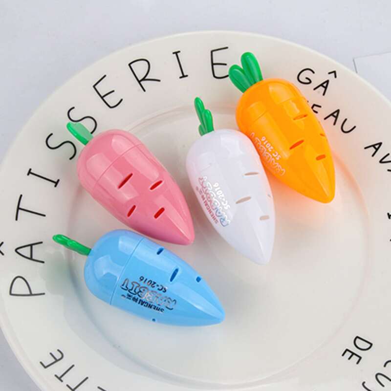 

2pack Random Color Carrot Pencil Sharpener