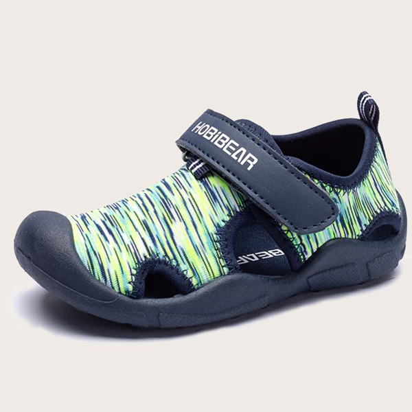 

Toddler Girls Cut Out Velcro Strap Sandals, Green