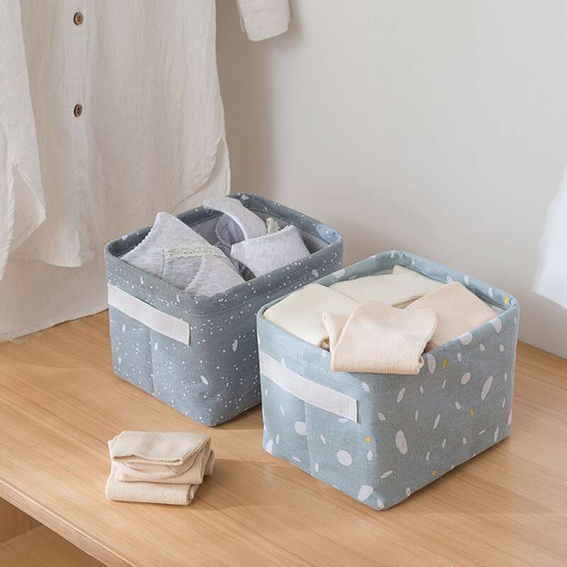 

1pc Graphic Print Storage Basket, Multicolor