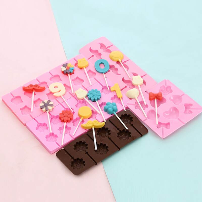 

1pc Lollipop Mold, Pink