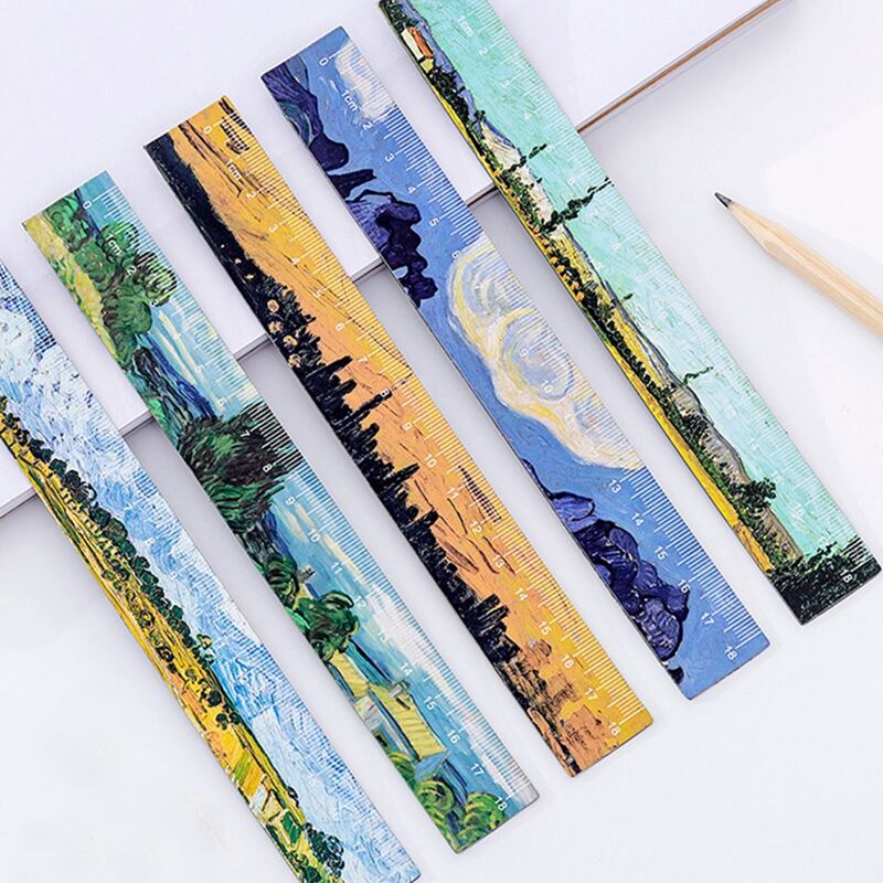 

2pcs Random Oil Painting Ruler