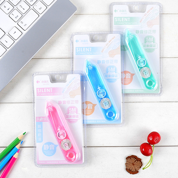 

1pc Random Transparent Correction Tape, Multicolor