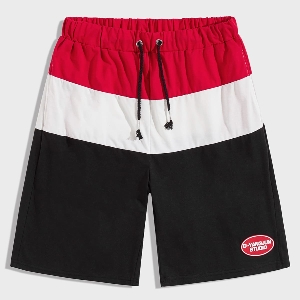 

Guys Cut And Sew Drawstring Shorts, Multicolor