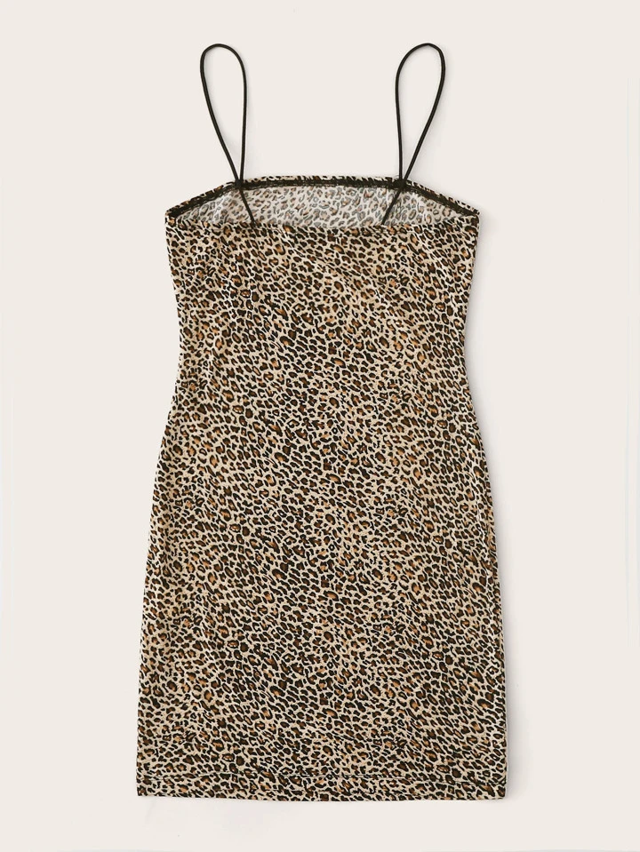 Our Leopard Print Bodycon Dress is such a vibe - ROMWE